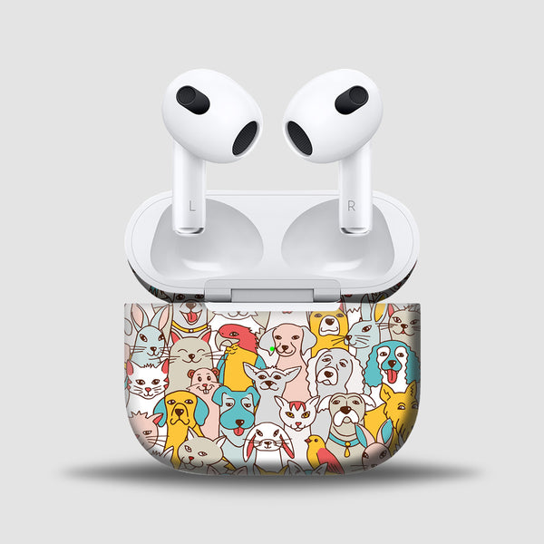 Pets By The Doodleist - AirPods 3 Skins