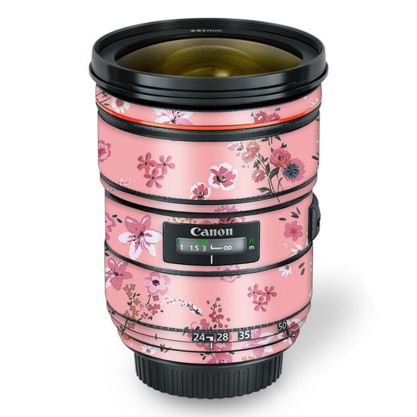 Floral Pink - Canon Lens Skin