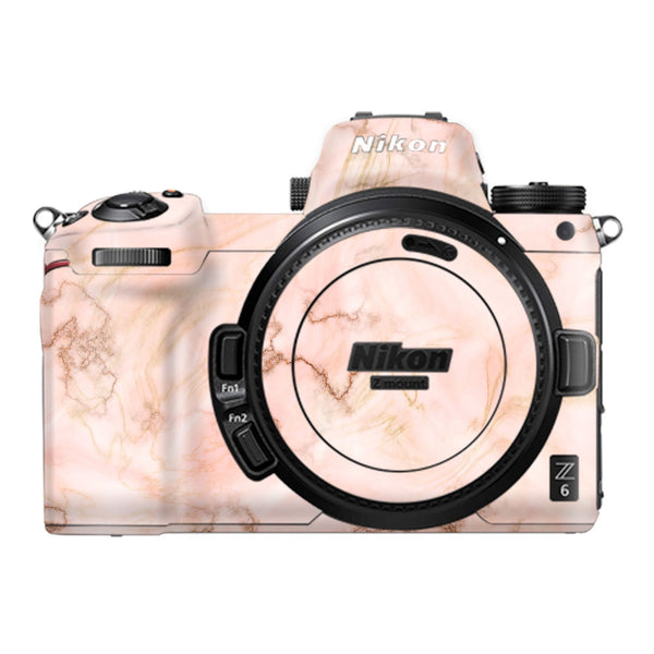 Pink Gold Marble - Nikon Camera Skins