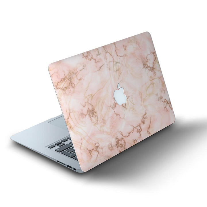 Pink Gold Marble - MacBook Skins