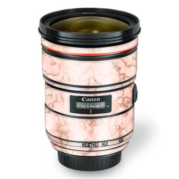 Pink Gold Marble - Canon Lens Skin