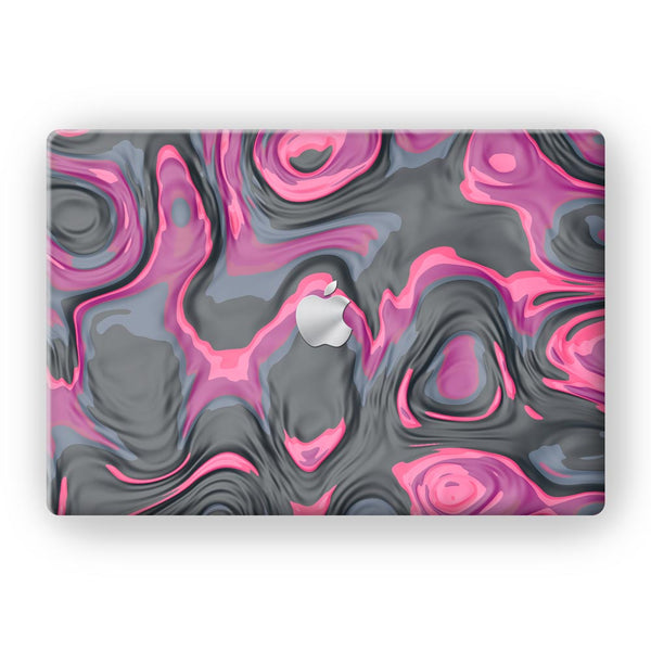 Pink Liquid Marble - MacBook Skins