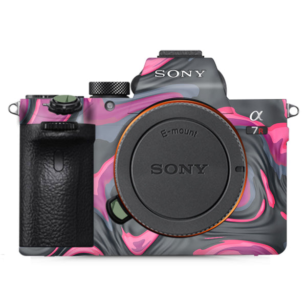 Pink Liquid Marble - Sony Camera Skins