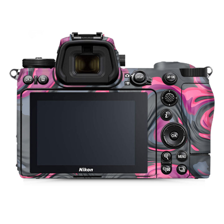 Pink Liquid Marble - Nikon Camera Skins