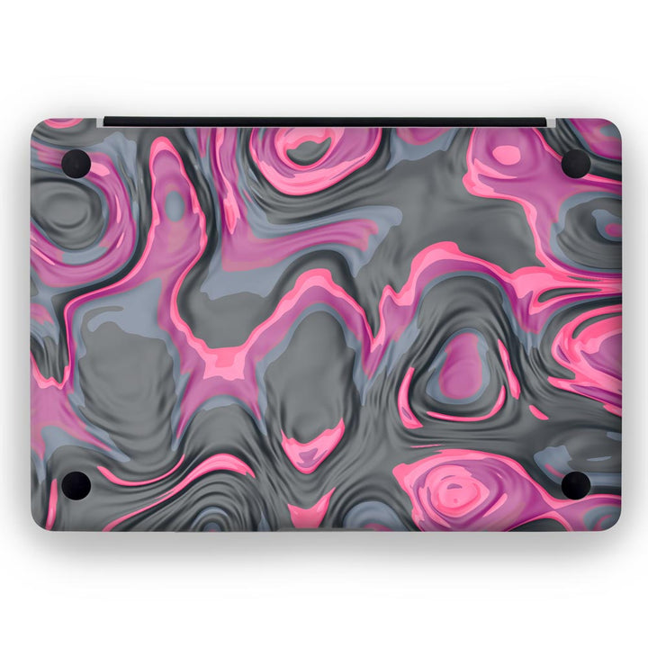 Pink Liquid Marble - MacBook Skins