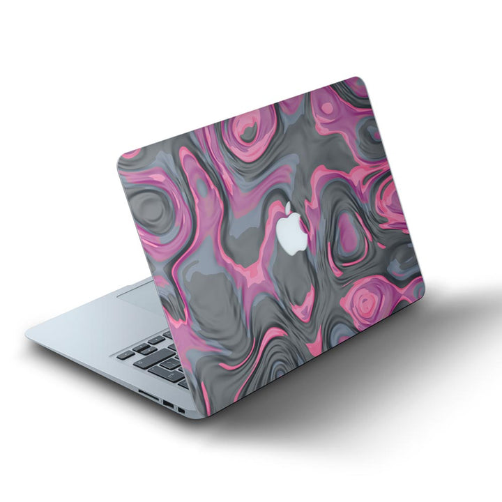 Pink Liquid Marble - MacBook Skins