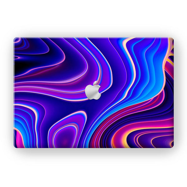 Pink Wave Marble - MacBook Skins