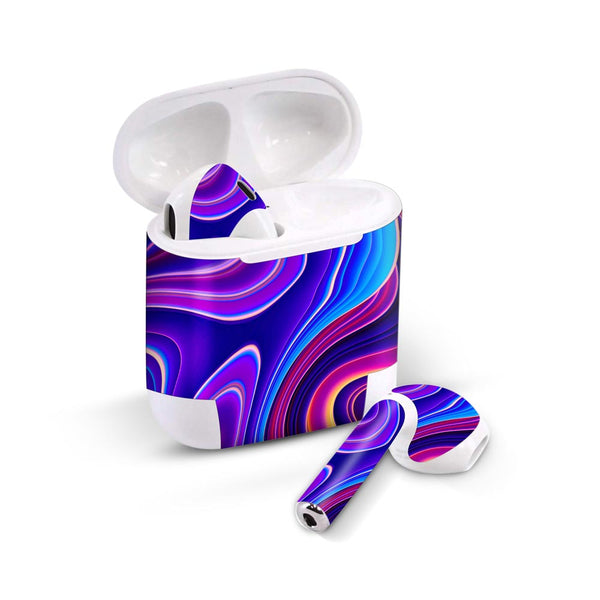 Pink Liquid Marble - Airpods 1/2/3 Skin