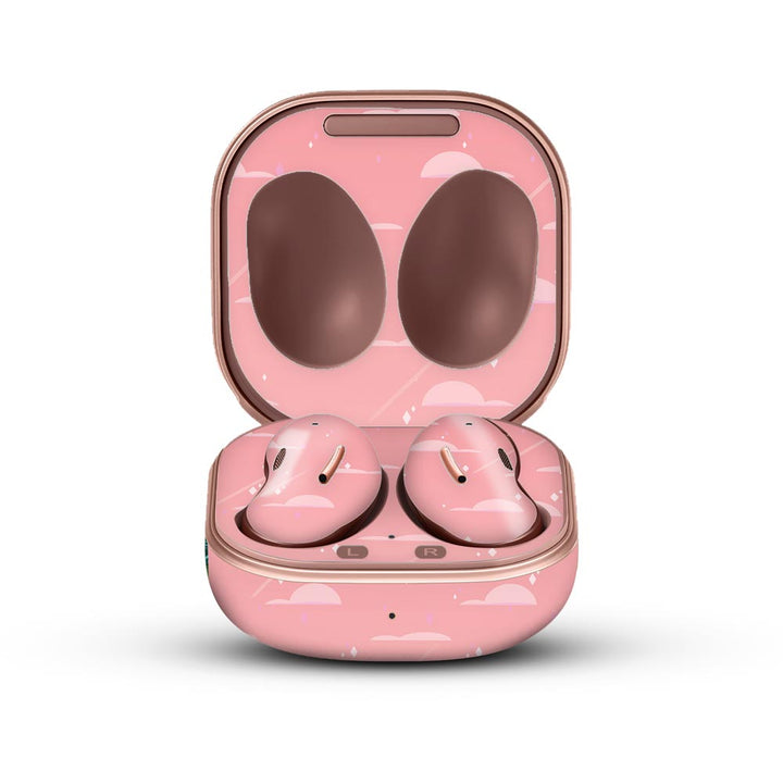 Pink Storm - Galaxy Buds Live Skin by Sleeky India