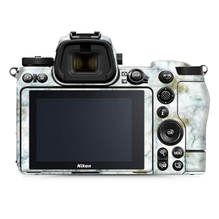 Plush Grey Marble - Nikon Camera Skins