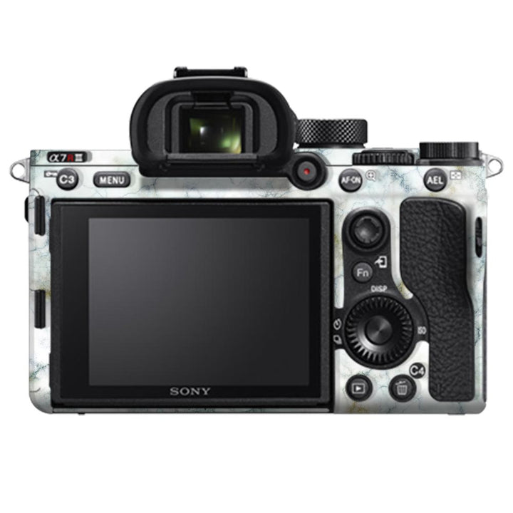 Plush Grey Marble - Sony Camera Skins