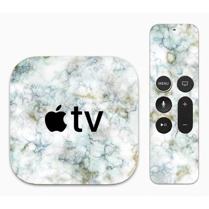 Plush Grey Marble - Apple TV Skin