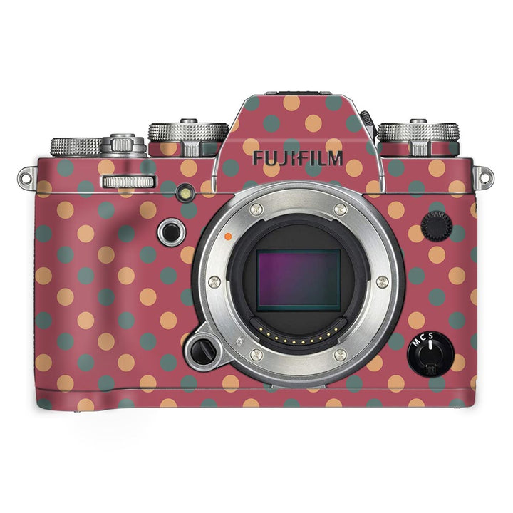 Polka Dots - FujiFilm Camera Skin