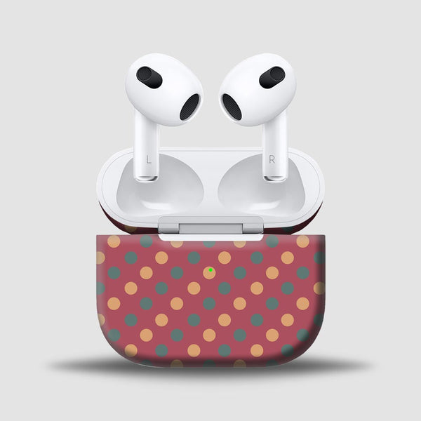 Polka Dots - Skins for AirPods 3 By Sleeky India