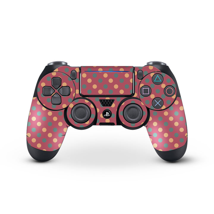 Polka Dots - skin for PS4 controller by Sleeky India