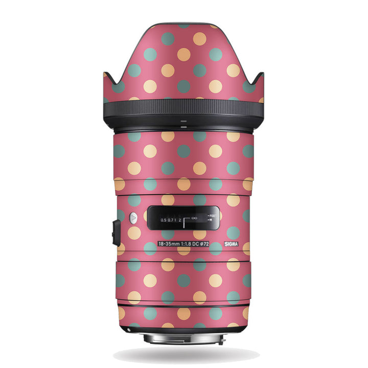 Polka Dots - Sigma Lens Skin