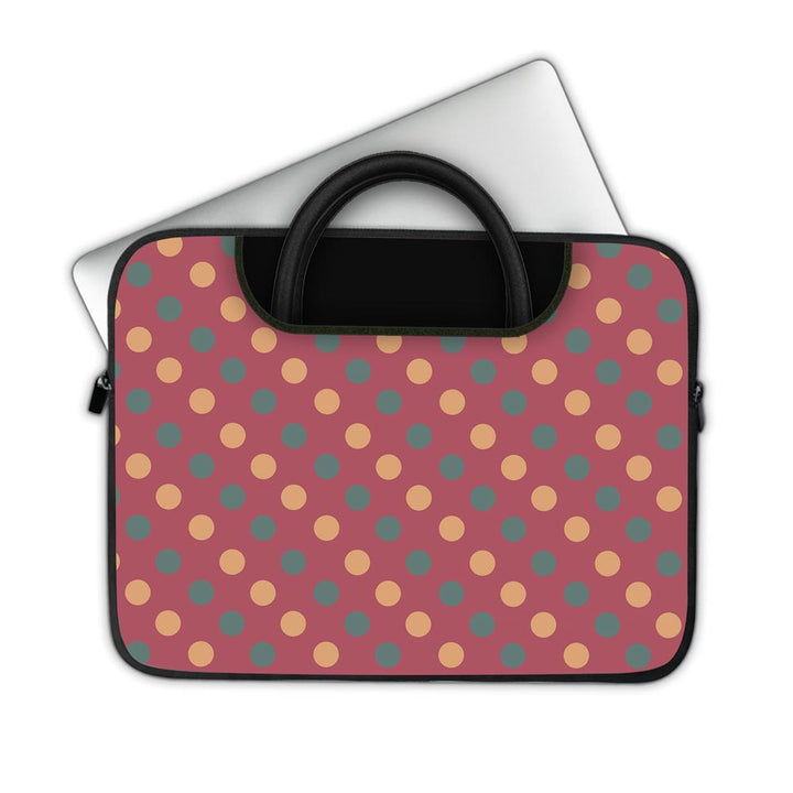 Polka Dots - Pockets Laptop Sleeve