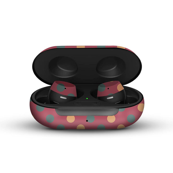 Polka Dots - Galaxy Buds/Buds Plus/Buds Pro Skins by Sleeky India