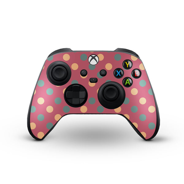 Polka Dots - Skins for X-Box Series Controller by Sleeky India