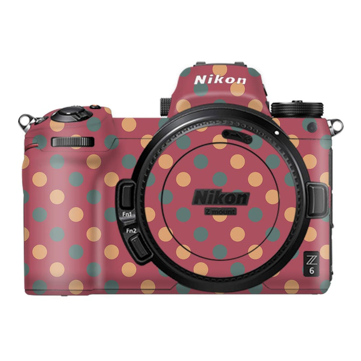 Polka Dots - Nikon Camera Skins