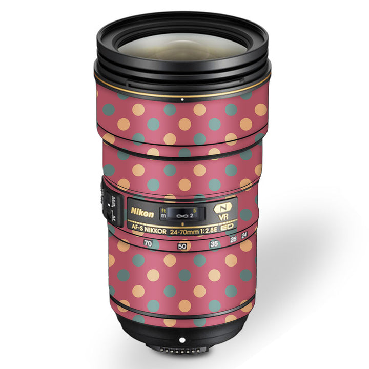 Polka Dots - Nikon Lens Skin