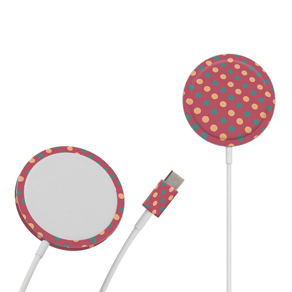 Polka Dots - Apple Magsafe Skin by Sleeky India