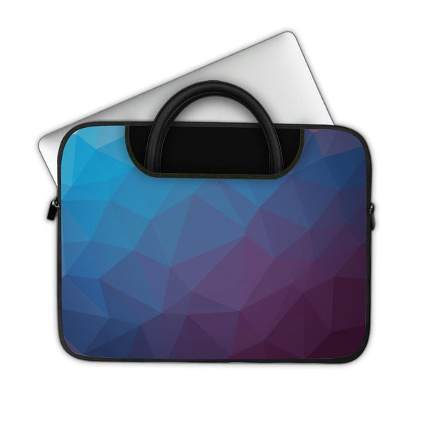 Polygonal Mosaic - Pockets Laptop Sleeve