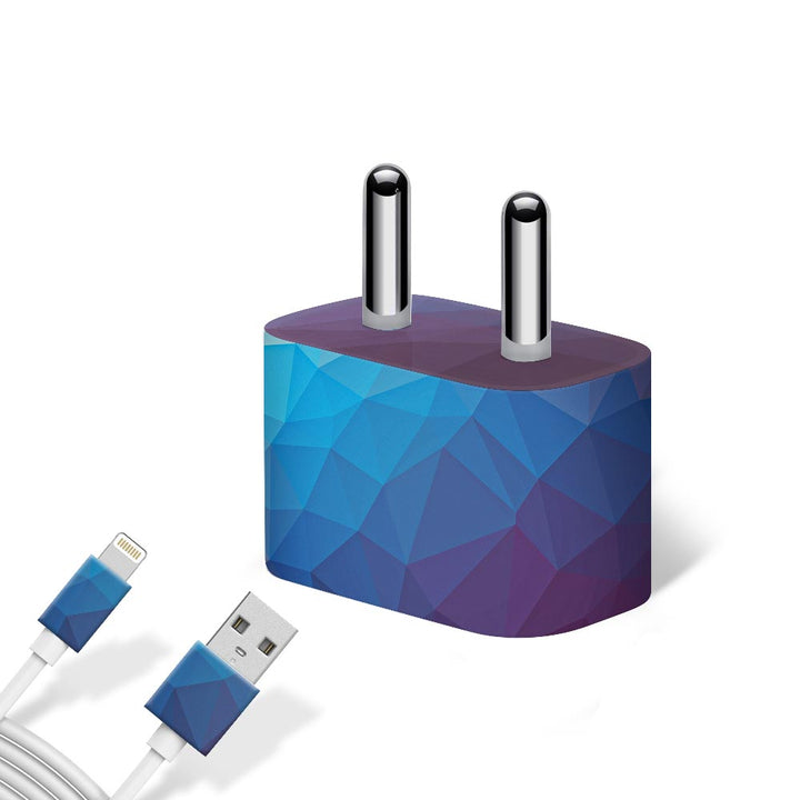 Polygonal Mosaic - Apple charger 5W Skin