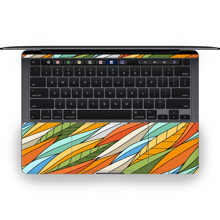 Abstract Poster Pattern - MacBook Skins