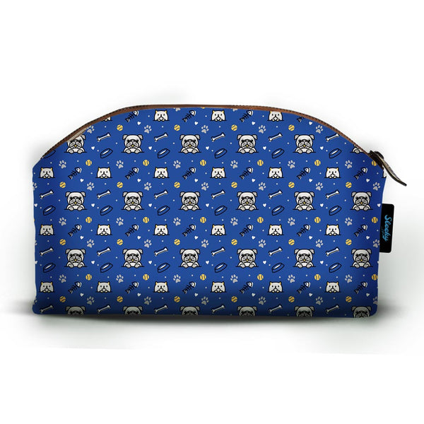 Dog And Cat Pattern By The Doodleist - Multiutility Pouch