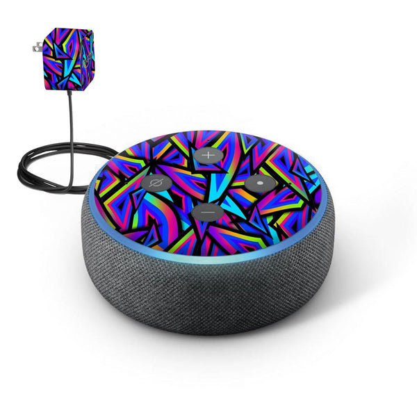 Polished Stone skin of Amazon Echo Dot (3rd Gen) by sleeky india