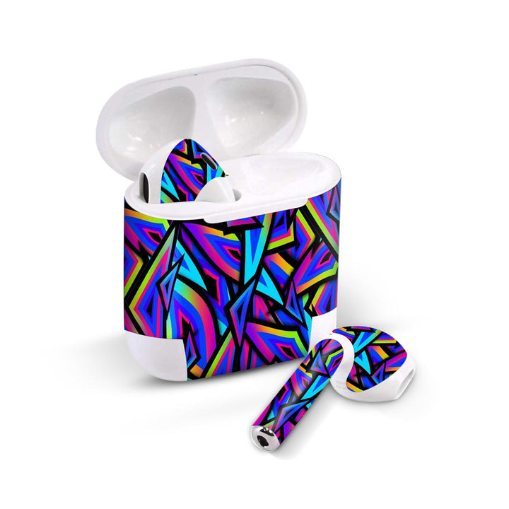 prism skin for Airpods 1/2 on sleeky india