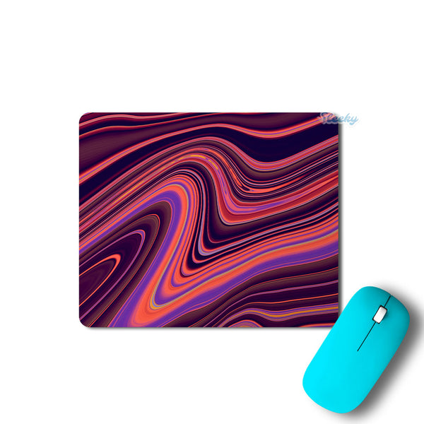 Purple Liquid Marble - Mousepad