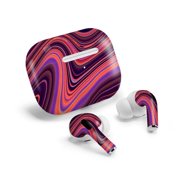 Purple Liquid Marble - Airpods Pro 2 Skin