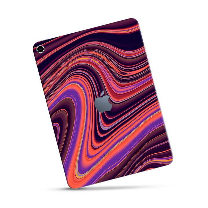 Purple Liquid Marble - Apple Ipad Skin