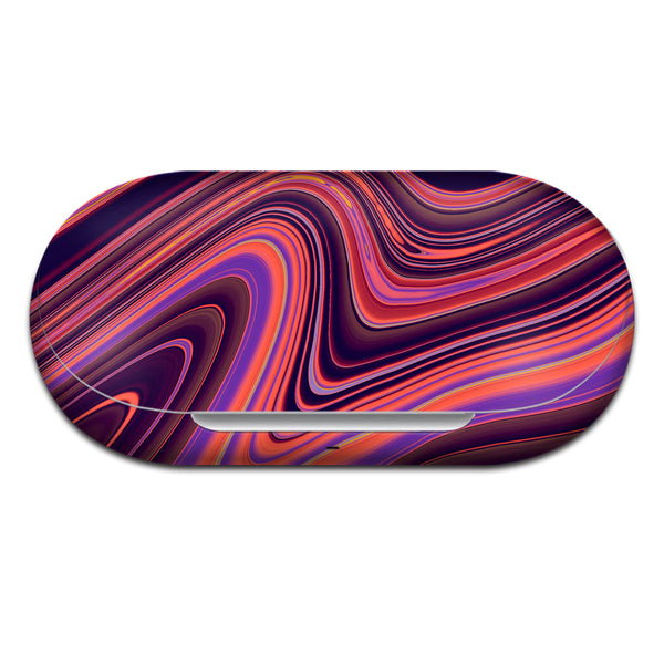 Purple Liquid Marble - Oneplus Buds Z2 Skin