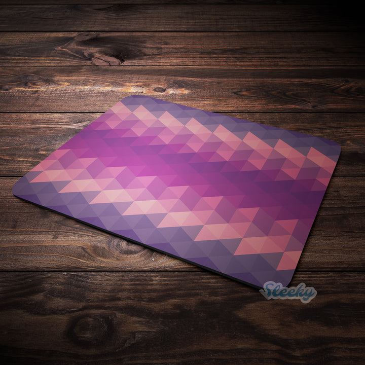 Purple Noisy Mosaic - Mousepad