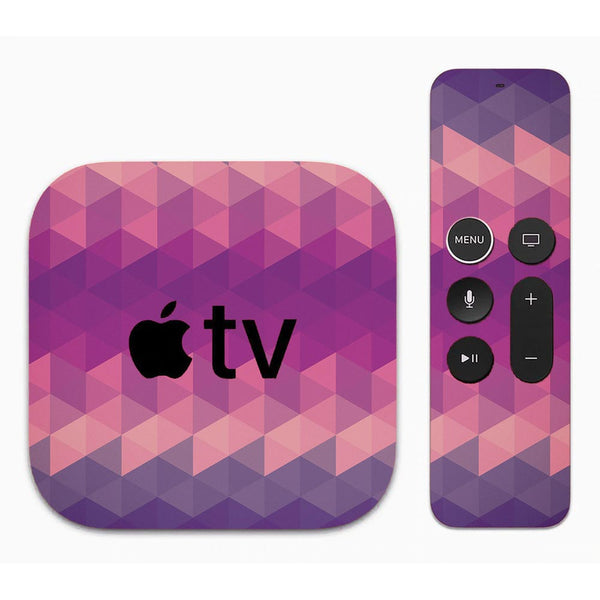 Purple Noisy Mosaic - Apple TV Skin