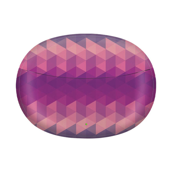 Purple Noisy Mosaic - Realme Buds Air 3 Neo Skin