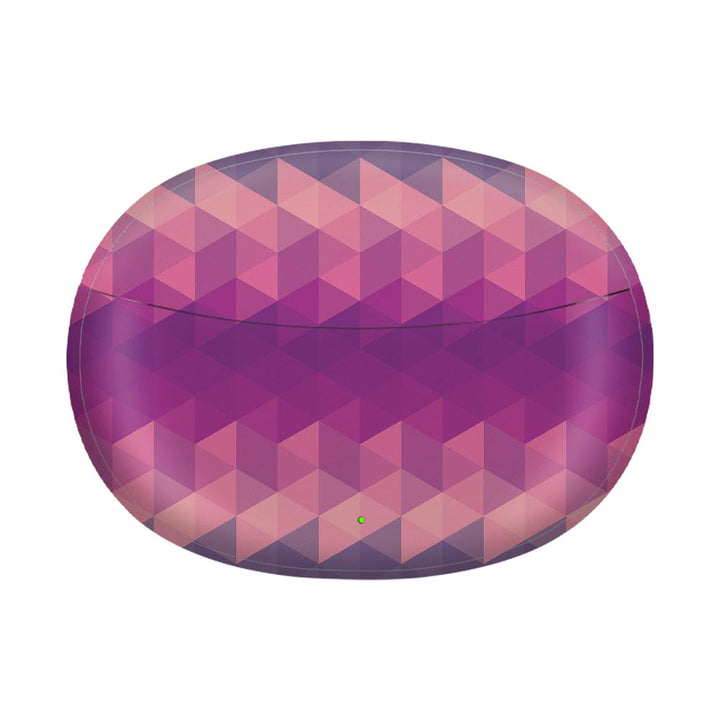 Purple Noisy Mosaic - Realme Buds Air 3 Neo Skin