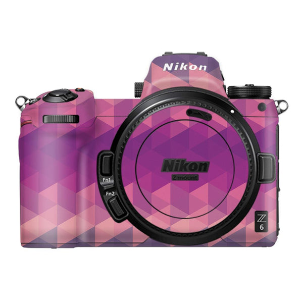Purple Noisy Mosaic - Nikon Camera Skins