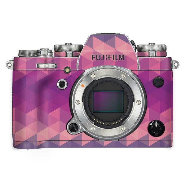 Purple Noisy Mosaic - FujiFilm Camera Skin