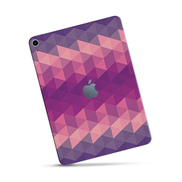 Purple Noisy Mosaic - Apple Ipad Skin