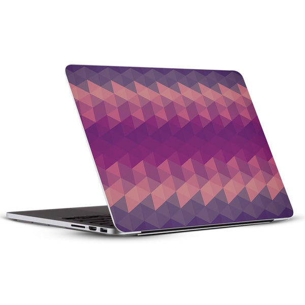 Purple Noisy Mosaic - Laptop Skins