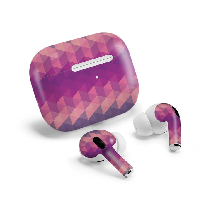 Purple Noisy Mosaic - Airpods Pro 2 Skin