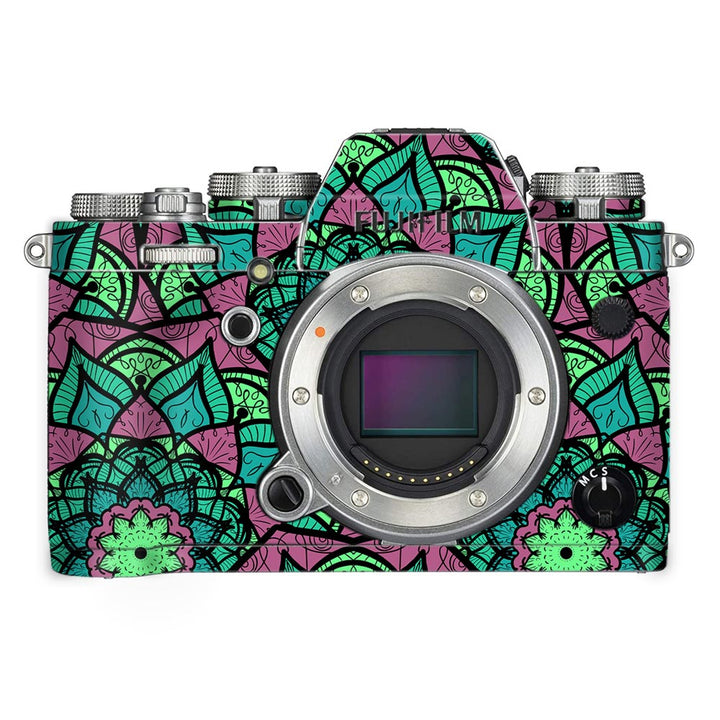 Purple Orient Seamless Pattern - FujiFilm Camera Skin