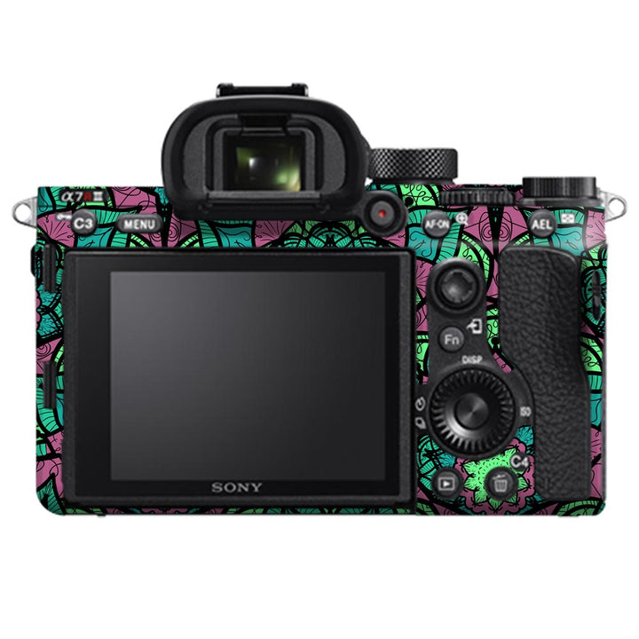 Purple Orient Seamless Pattern -  Sony Camera Skins