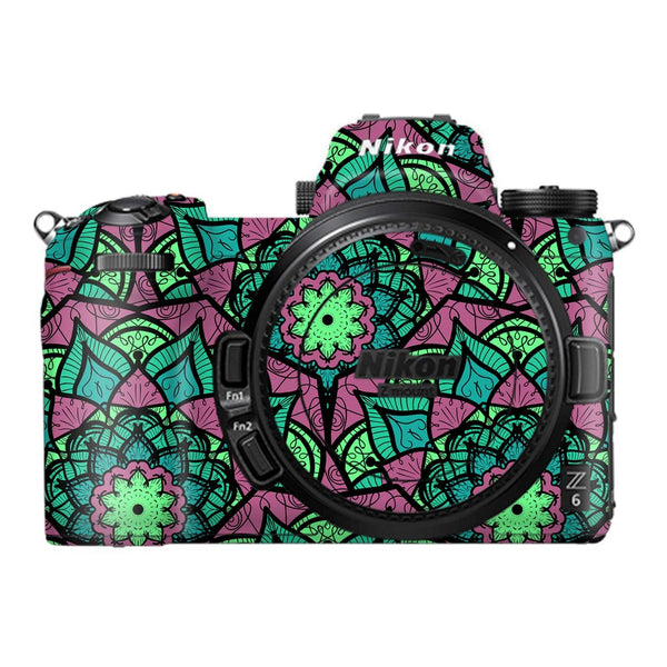 Purple Orient Seamless Pattern - Nikon Camera Skins