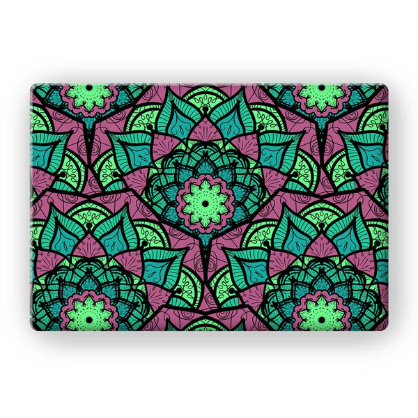 Purple Orient Seamless Pattern - MacBook Skins