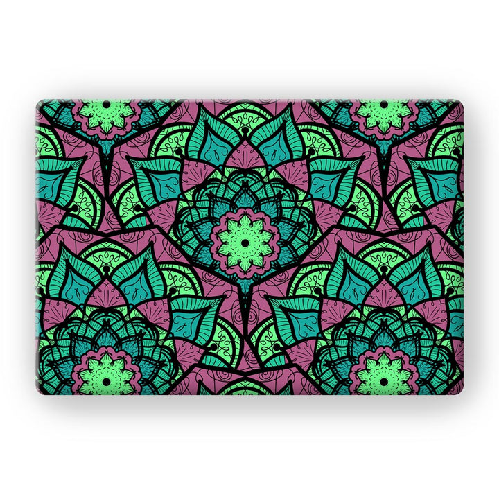 Purple Orient Seamless Pattern - MacBook Skins